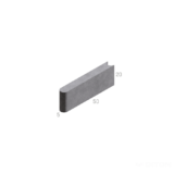 OBRUBNÍK ZÁHONOVÝ S KULATÝM ZÁMKEM 50 / 5 /20 PŮLKA