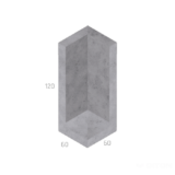 OPĚRNÁ STĚNA L VNĚJŠÍ ROHOVÁ 120