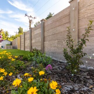 QUICK WALL WOOD - PLOTOVÁ DESKA JEDNOSTRANNÁ DUB