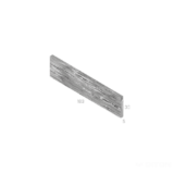 QUICK WALL WOOD - PLOTOVÁ DESKA 1 + 1 STRANA DUB