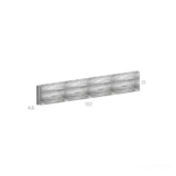 NATUR PATINA - DESKA PRO OBOUSTRANNÉ POUŽITÍ FOŠNA*