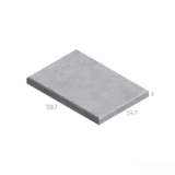 BŘIDLICE RELIÉFNÍ 60 / 40 / 4