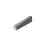 OBRUBNÍK SILNIČNÍ PŘECHODOVÝ LEVÝ