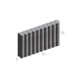 PALISÁDOVÝ OBRUBNÍK