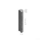 PALISÁDA KRUHOVÁ ODLEHČENÁ 100