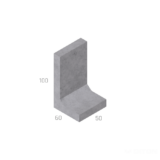 OPĚRNÁ STĚNA L PŘÍMÁ 100