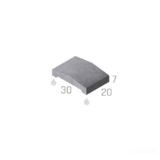 STŘÍŠKA PRŮBĚŽNÁ, ŠTÍPANÁ 30